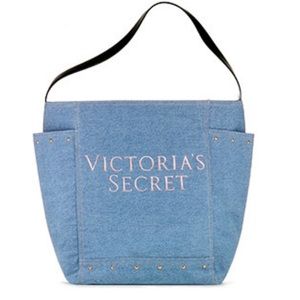 Victoria secret denim bag